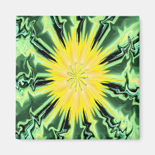 Our Abstract Sun.... Magnet