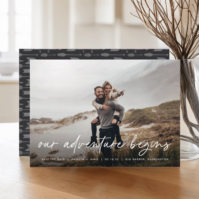 Our Adventure Begins | Full Photo Save The Date (Creator Uploaded)