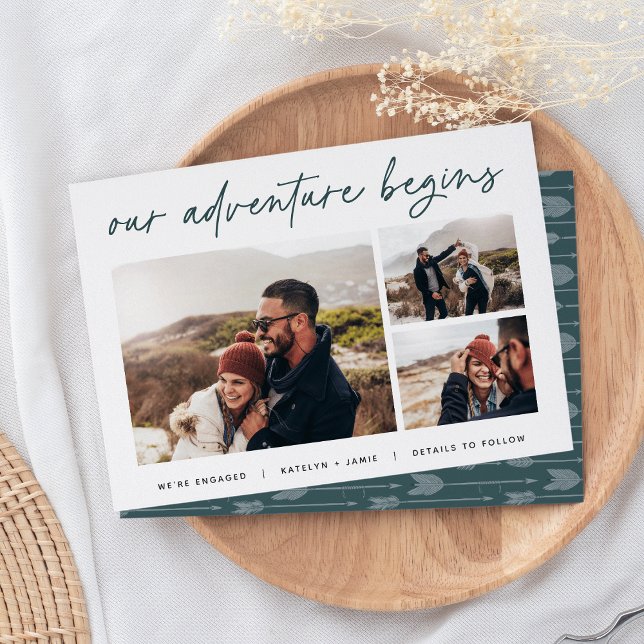Our Adventure Begins | Multi Photo Engagement Announcement (Creator Uploaded)