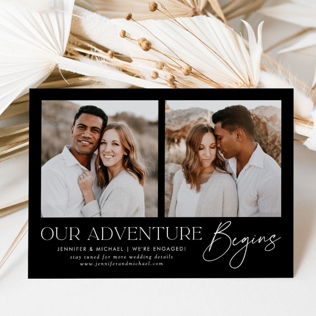 Our Adventure Begins Photo Engagement Announcement (Creator Uploaded)