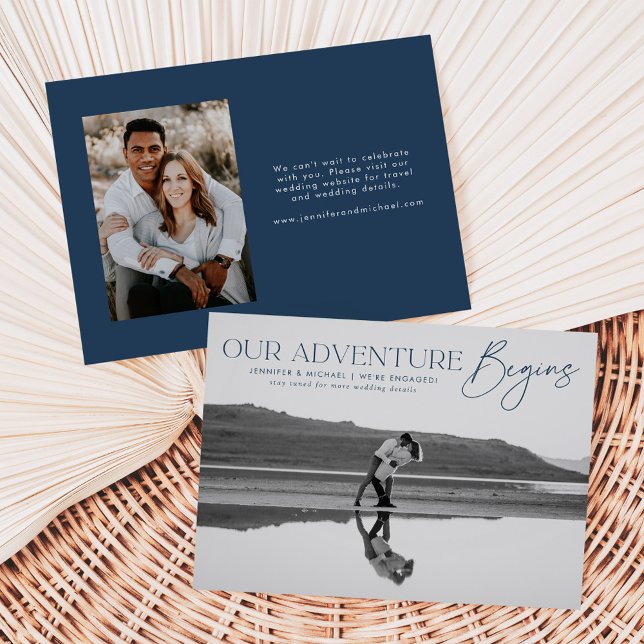 Our Adventure Begins Photo Engagement Announcement (Creator Uploaded)