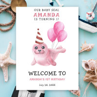 Our Baby SEAL 1st Birthday Under the sea