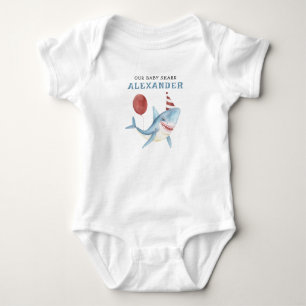 Our Baby Shark 1st Birthday Under The Sea Bodysuit