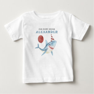 Our Baby Shark 1st Birthday Under The Sea T-Shirt