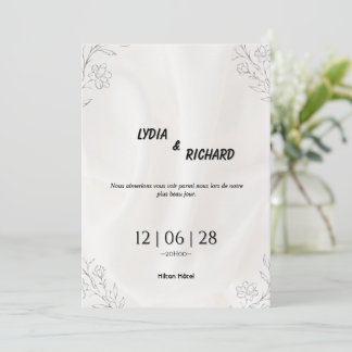 Our Beautiful Day Wedding Invitation