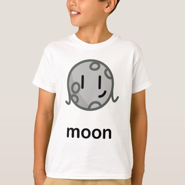 Our Big Fat Solar System - Moon T-Shirt (Front)