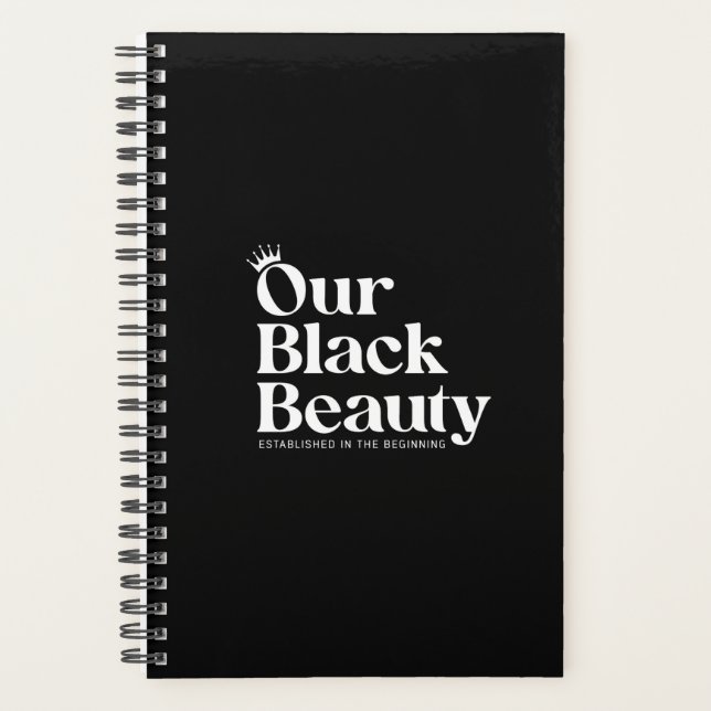 Our Black Beauty - Planner (Front)