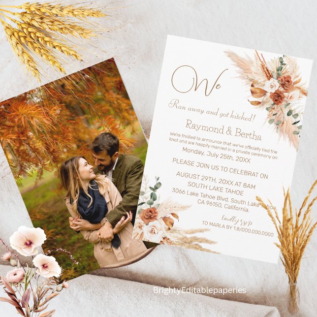 Our Bohemian Elopement Announcement (Creator Uploaded)