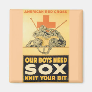Our Boys Need Sox Magnet