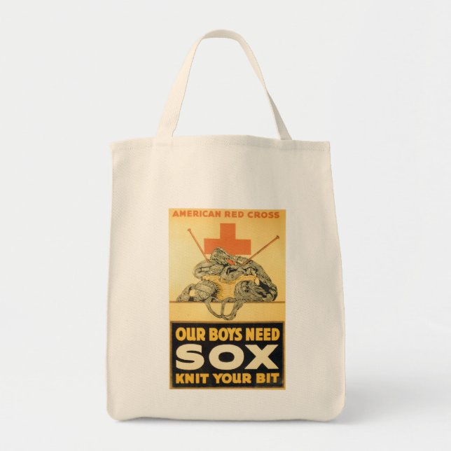 Our Boys Need Sox Tote Bag (Front)