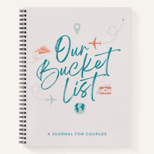 Our Bucket List A Journal For Couples Memory Book 