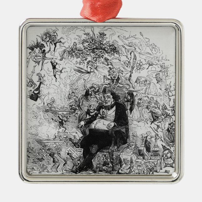 Our Christmas Dream Metal Tree Decoration (Front)