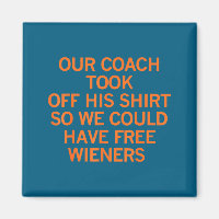 Our Coach Took Off His Shirt So We Could Have Wien