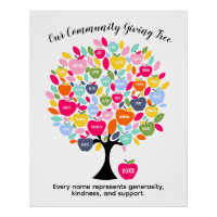 Our Community Giving Tree | Charity Donor Recognit