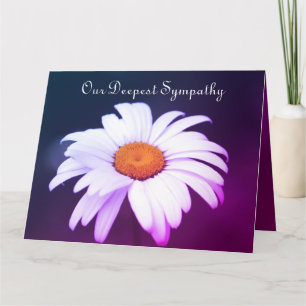Our Condolences Thinking Of You Card