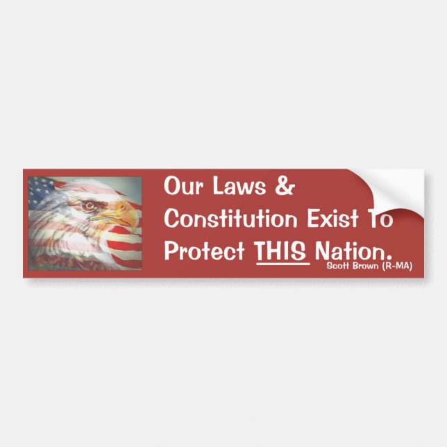 OUR Constitution Bumper Sticker (Front)