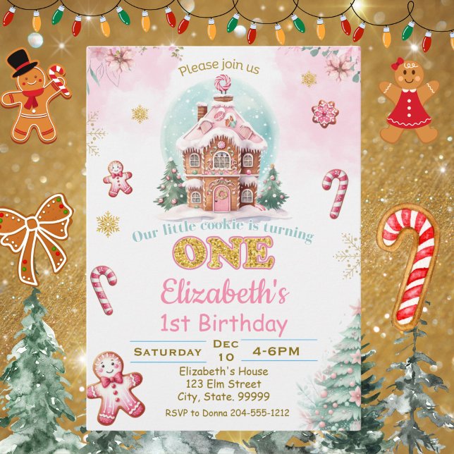 Our Cookie Birthday Invitation (Creator Uploaded)