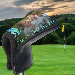 Our Dad is The Best Tee Rex Personalised Photo Golf Head Cover
