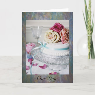 Our Day Wedding Cards