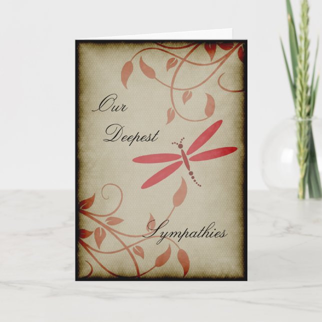 Our Deepest Sympathies Card (Front)
