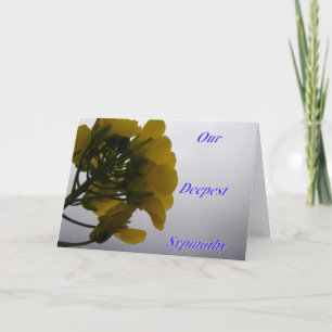 Our Deepest Sympathy Card