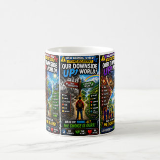Our Downside-Up World: The Choice Is Ours! Coffee Mug