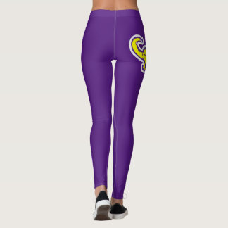 Our "Elvis" leggings in purple
