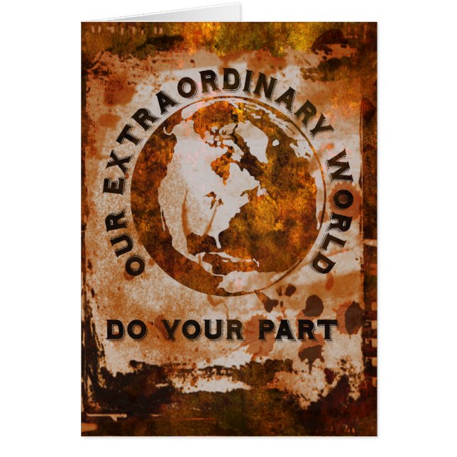 Our Extraordinary World - Do Your Part (Front)