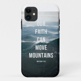 Our Faith Can Move Mountains. Case-Mate iPhone Case