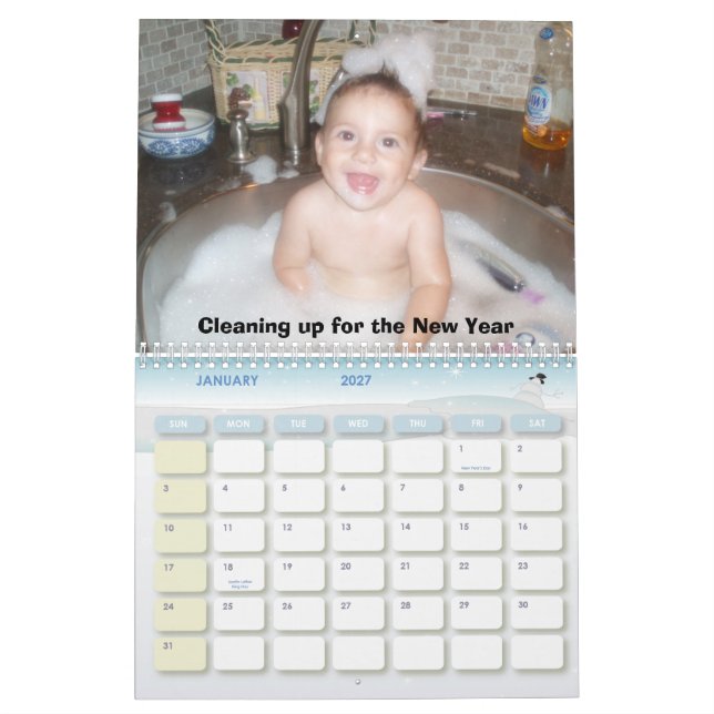 Our Family 2007 Calendar (Jan 2027)