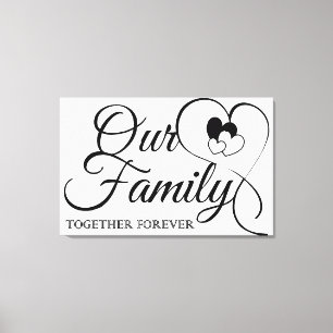 Our Family Canvas Print