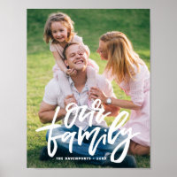 Our Family Hand Lettered Script Customisable