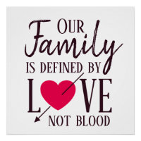 Our Family is Defined by Love Not Blood Adoption