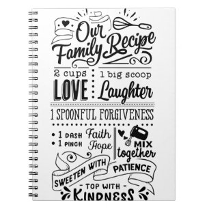 Our Family Recipe Notebook