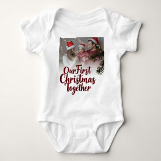 Our Family’s First Christmas Together Baby Bodysuit