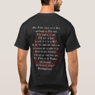 Our Father in Hell Prayer Tshirt
