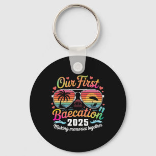 Our First Baecation 2025 Matching Cruise Couple Su Key Ring