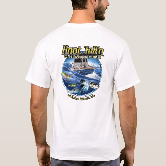 Our First Boat 2001 Logo T-Shirt (Back)