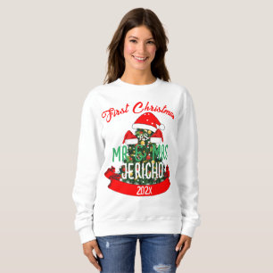 Our First Christmas as Mr. and Mrs. Newlywed Sweatshirt