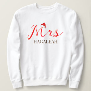 Our First Christmas as Mr. and Mrs. Newlywed Sweatshirt