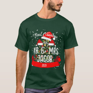 Our First Christmas as Mr. and Mrs. Newlywed T-Shirt