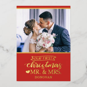 Our first Christmas as mr & mrs newlyweds