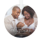 Our First Christmas as Mum and Dad Silver Foil