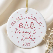 Our First Christmas As Mummy and Daddy