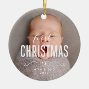 Our First Christmas as Parents Ornament