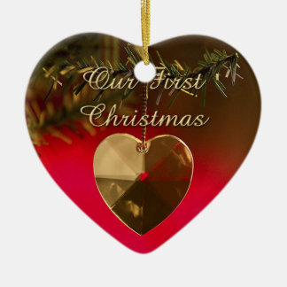 Our First Christmas Ceramic Tree Decoration