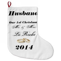 Our First Christmas Customisable Mr. & Mrs.