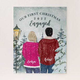 Our First Christmas Engaged Jigsaw Puzzle