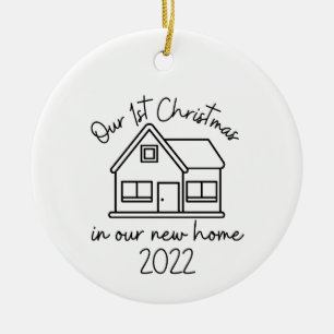 Our First Christmas in Our New Home Ornament
