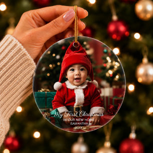 Our First Christmas in Our New Home Ornament